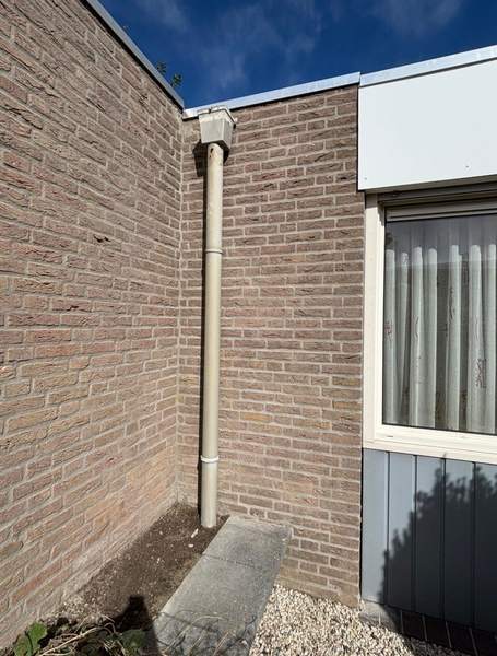 Binnenhoek van dichterbij